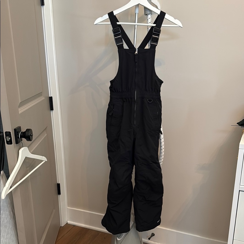 Kids Lands’ End Black Snow Overalls